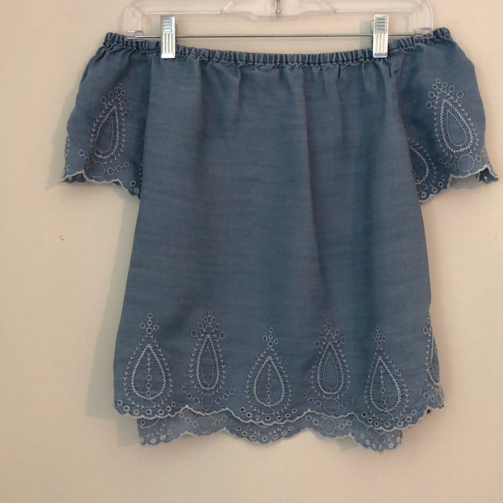 Forever 21 denim top